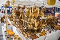 Woodcarver displaying Items For Sale